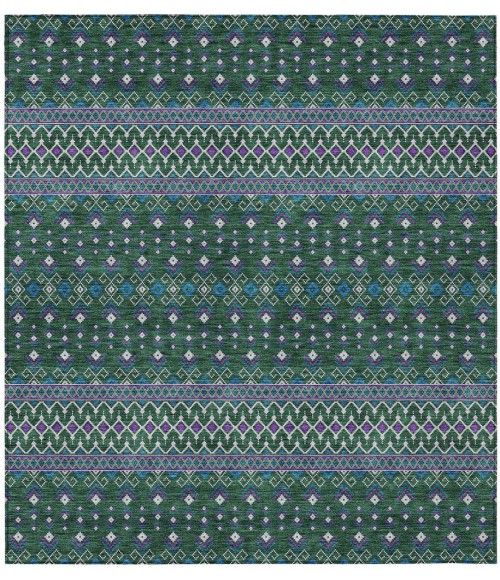 Chantille ACN708 Green 5' x 7'6" Rug