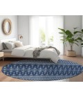 Chantille ACN708 Navy 8' x 8' Rug