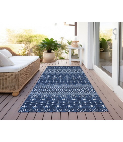 Chantille ACN708 Navy 2'3" x 7'6" Rug