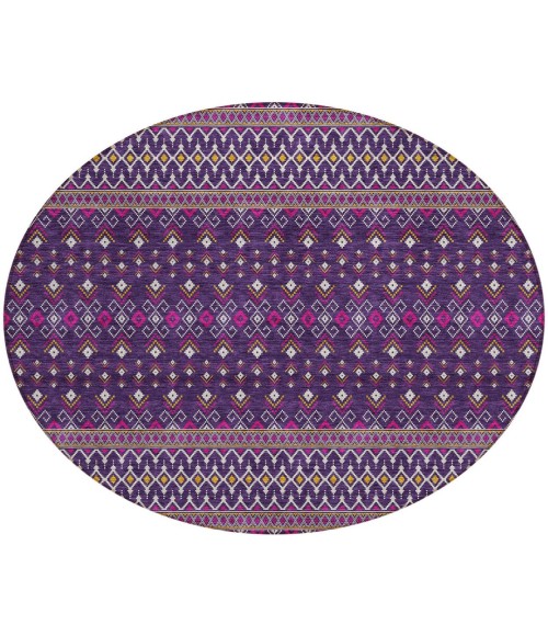Chantille ACN708 Purple 8' x 8' Rug