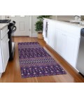 Chantille ACN708 Purple 2'3" x 7'6" Rug