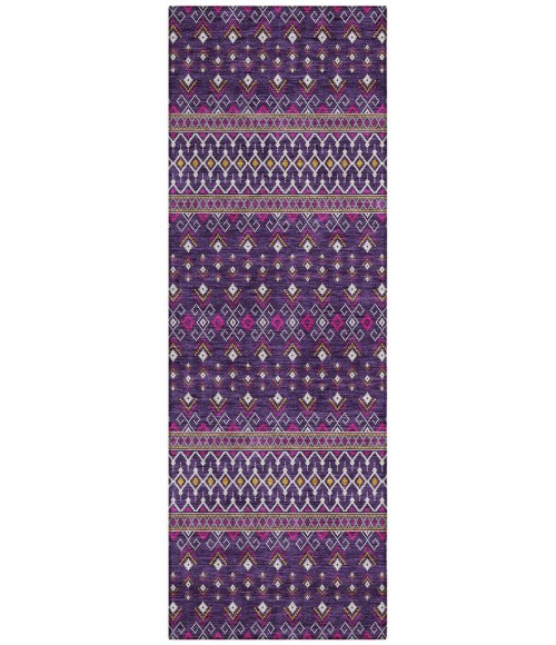Chantille ACN708 Purple 2'3" x 7'6" Rug