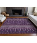 Chantille ACN708 Purple 3' x 5' Rug