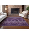 Chantille ACN708 Purple 3' x 5' Rug