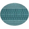 Addison Chantille ACN708 Teal 8 ft. x 8 ft. Round Rug