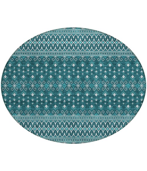 Chantille ACN708 Teal 8' x 8' Rug