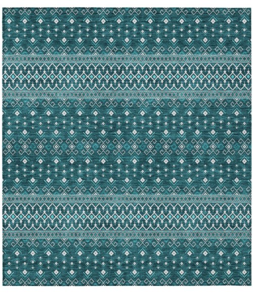 Chantille ACN708 Teal 5' x 7'6" Rug