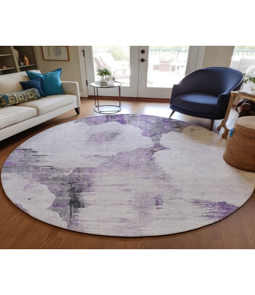 Chantille ACN710 Purple 8' x 8' Rug