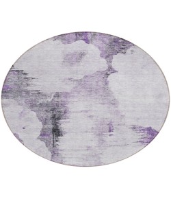 Addison Chantille ACN710 Purple 8 ft. x 8 ft. Round Rug