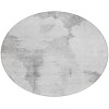 Addison Chantille ACN710 Silver 8 ft. x 8 ft. Round Rug