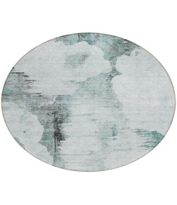 Addison Chantille ACN710 Teal 8 ft. x 8 ft. Round Rug