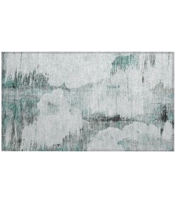 Addison Chantille ACN710 Teal 1 ft. 8 in. x 2 ft. 6 in. Rectangle Rug