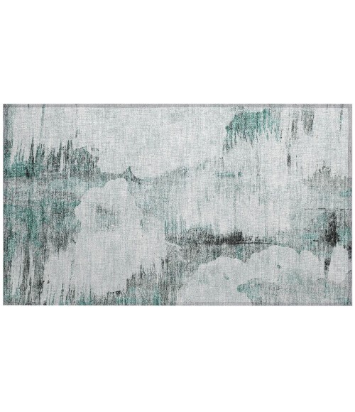 Chantille ACN710 Teal 1'8" x 2'6" Rug