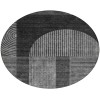 Addison Chantille ACN711 Charcoal 8 ft. x 8 ft. Round Rug