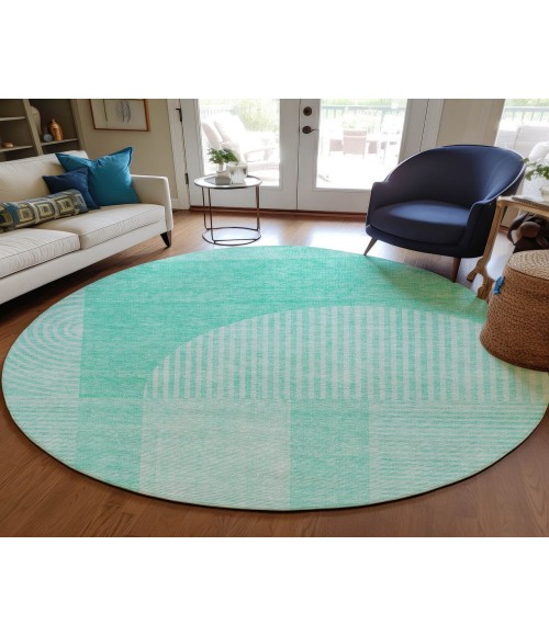 Chantille ACN711 Teal 8' x 8' Rug