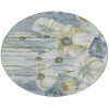 Addison Chantille ACN712 Blue 8 ft. x 8 ft. Round Rug