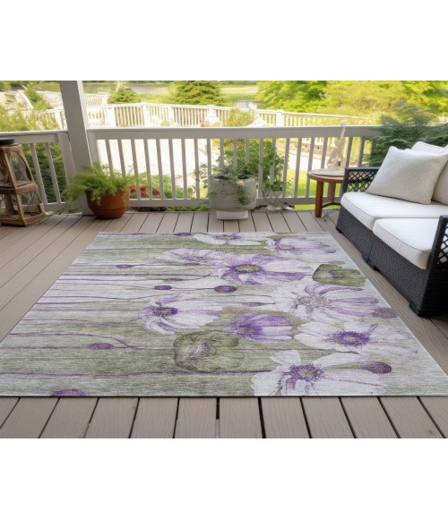 Chantille ACN712 Purple 2'6" x 3'10" Rug