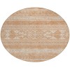 Addison Chantille ACN714 Copper 8 ft. x 8 ft. Round Rug