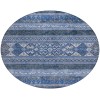 Addison Chantille ACN714 Navy 8 ft. x 8 ft. Round Rug