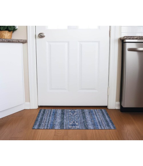 Chantille ACN714 Navy 1'8" x 2'6" Rug