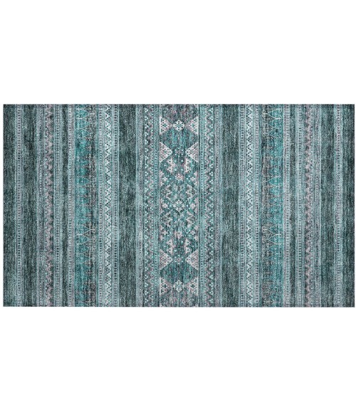 Chantille ACN714 Teal 1'8" x 2'6" Rug