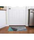 Chantille ACN716 Teal 1'8" x 2'6" Rug