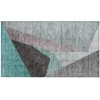 Addison Chantille ACN716 Teal 1 ft. 8 in. x 2 ft. 6 in. Rectangle Rug