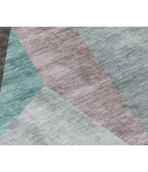 Chantille ACN716 Teal 1'8" x 2'6" Rug