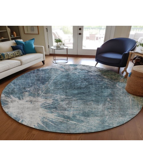 Chantille ACN719 Teal 8' x 8' Rug