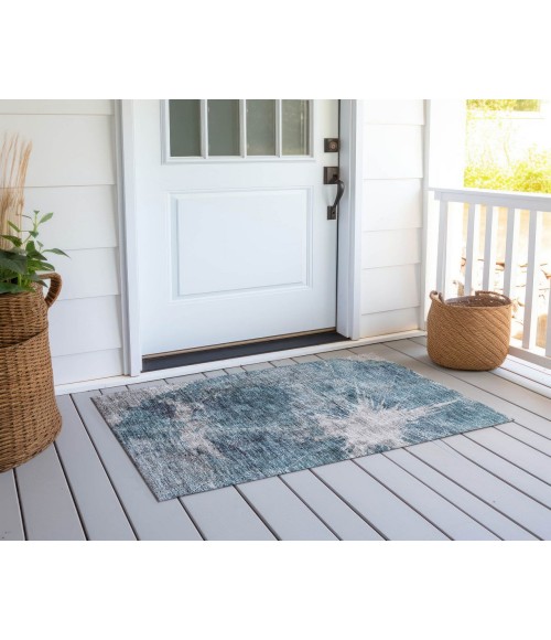 Chantille ACN719 Teal 1'8" x 2'6" Rug