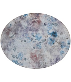 Addison Chantille ACN724 Blue 8 ft. x 8 ft. Round Rug