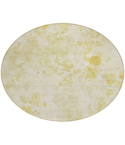 Addison Chantille ACN724 Gold 8 ft. x 8 ft. Round Rug