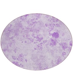 Addison Chantille ACN724 Lavender 8 ft. x 8 ft. Round Rug