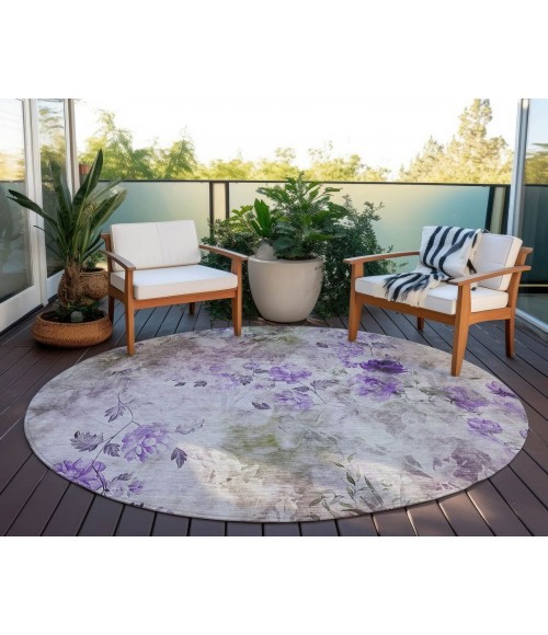 Chantille ACN724 Purple 8' x 8' Rug
