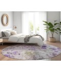 Chantille ACN724 Purple 8' x 8' Rug