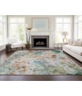 Chantille ACN724 Teal 3' x 5' Rug