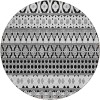 Addison Chantille ACN726-Black 8 ft. X 8 ft. Round Rug Addison Chantille ACN726-Black 8 ft. X 8 ft. Round Rug
