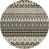 Addison Chantille ACN726-Charcoal 8 ft. X 8 ft. Round Rug Addison Chantille ACN726-Charcoal 8 ft. X 8 ft. Round Rug