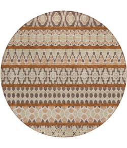 Addison Chantille ACN726-Chocolate 8 ft. X 8 ft. Round Rug