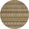 Addison Chantille ACN726-Mocha 8 ft. X 8 ft. Round Rug Addison Chantille ACN726-Mocha 8 ft. X 8 ft. Round Rug
