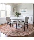Addison Chantille ACN726-Salmon 8 ft. X 8 ft. Round Rug