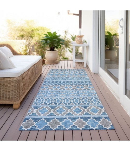 Addison Chantille Rug ACN726-Sky 2 ft. 3 in. X 7 ft. 6 in. Rectangle - Rugs Town Addison Chantille ACN726-Sky 2 ft. 3 in. X 7 ft. 6 in. Rectangle Rug