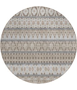 Addison Chantille ACN726-Taupe 8 ft. X 8 ft. Round Rug Addison Chantille ACN726-Taupe 8 ft. X 8 ft. Round Rug