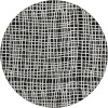 Addison Chantille ACN729-Black 8 ft. X 8 ft. Round Rug