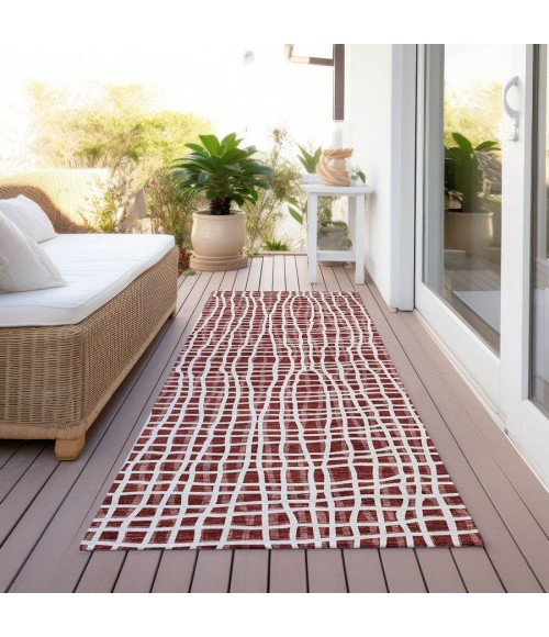 Addison Chantille ACN729-Burgundy 2 ft. 3 in. X 7 ft. 6 in. Rectangle Rug