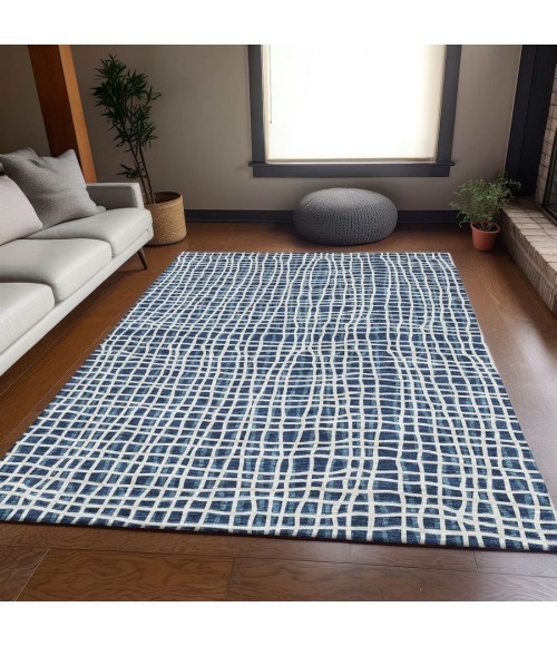 Addison Chantille Rug ACN729-Navy 10 ft. X 14 ft. Rectangle - Rugs Town Addison Chantille ACN729-Navy 10 ft. X 14 ft. Rectangle Rug