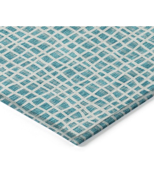Addison Chantille Rug ACN729-Teal 10 ft. X 14 ft. Rectangle - Rugs Town Addison Chantille ACN729-Teal 10 ft. X 14 ft. Rectangle Rug