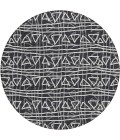 Addison Chantille ACN730-Black 8 ft. X 8 ft. Round Rug
