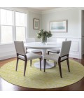 Addison Chantille ACN730-Yellow 8 ft. X 8 ft. Round Rug