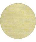 Addison Chantille ACN730-Yellow 8 ft. X 8 ft. Round Rug